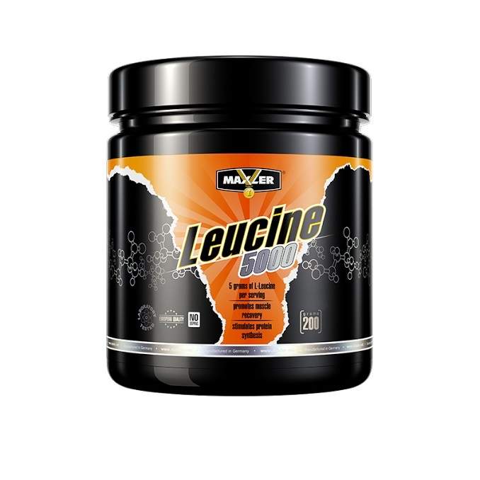 Maxler Leucine 5000 200гр Срок 02.18