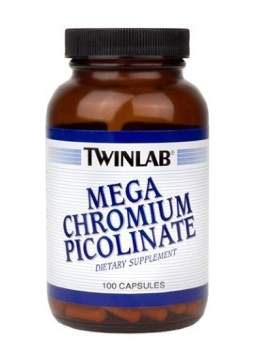 Twinlab Mega Chromium Picolinate 100 caps Twinlab Mega Chromium Picolinate 100 caps