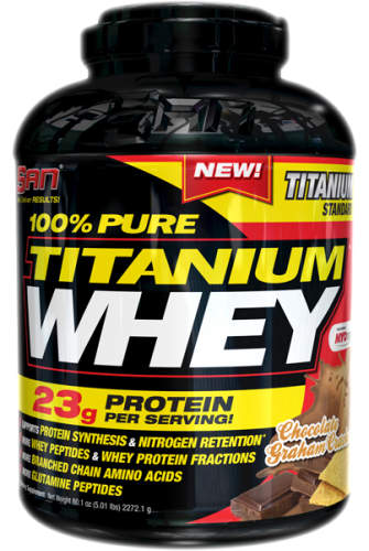 San 100% Pure Titanium Whey 2270 гр / 5lb / 2.27кг