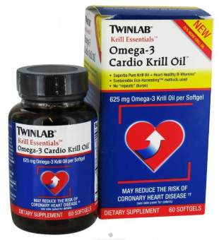 Twinlab Omega-3 Essent Cardio Krill 60 softgels Twinlab Omega-3 Essent Cardio Krill 60 softgels