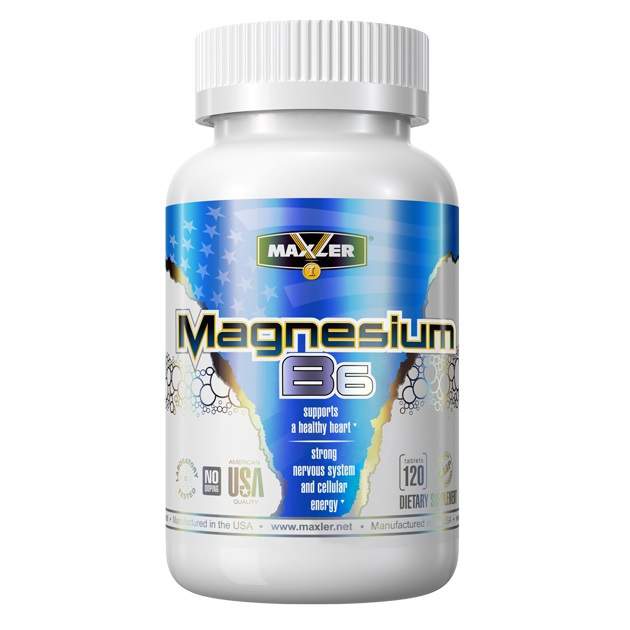 Maxler Magnesium B6 120 таб
