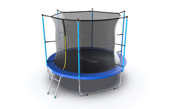 Батут LUX Internal 10ft С внутренней сеткой и лестницей