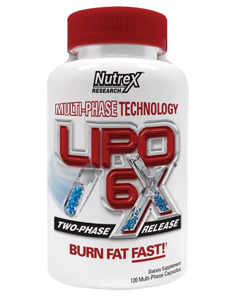 Nutrex Lipo 6X 120 капс / 120 caps