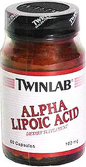 Twinlab Alpha Lipoic 100mg 60 кап