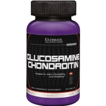 Ultimate Nutrition Glucosamine & Chondroitin 60 таб Ultimate Nutrition Glucosamine & Chondroitin 60 таб