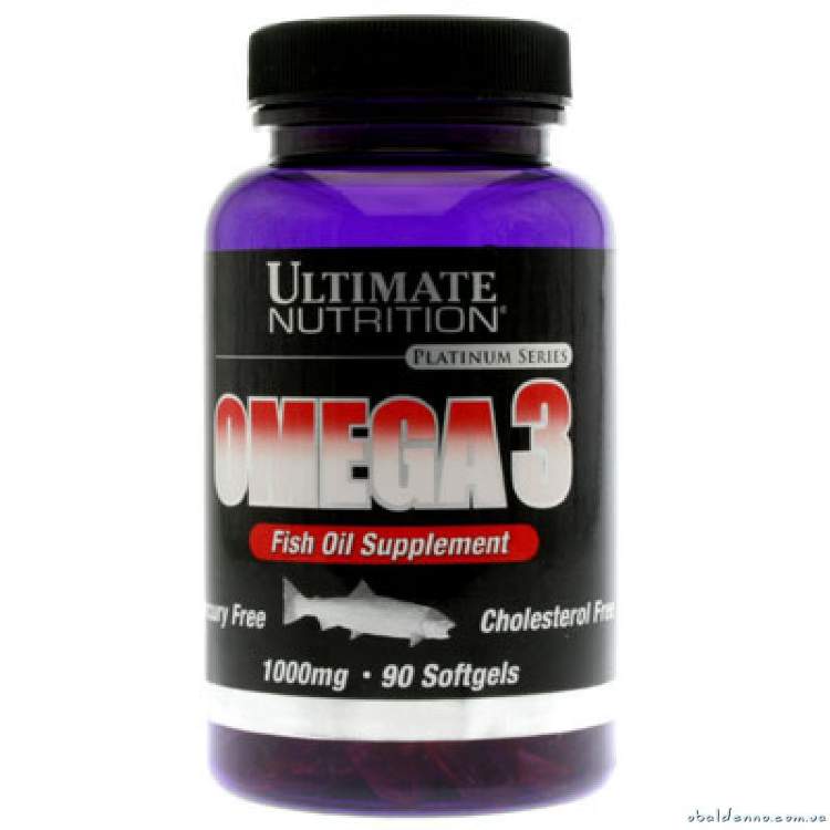 Ultimate Nutrition Omega 3 90 капс