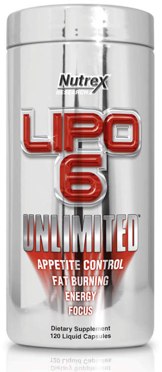 Nutrex Lipo 6 Unlimited 120 капс. / 120 caps