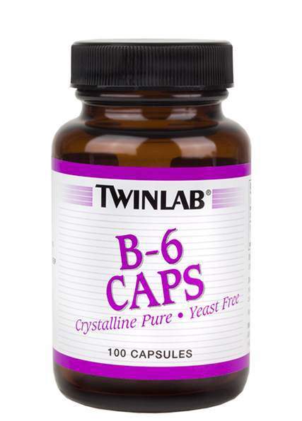 Twinlab B-6 100 Mg 100 капс / 100 caps