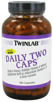 Twinlab Daily Two 90 caps W/O IRON Twinlab Daily Two 90 caps W/O IRON