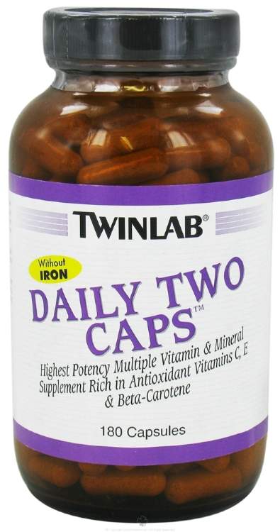 Twinlab Daily Two 90 caps W/O IRON