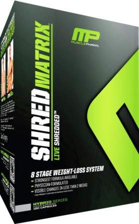 MusclePharm Shred Matrix 120 капс / 120 caps