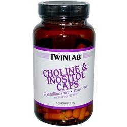 Twinlab Choline&Inositol 500 mg 100 капс / 100 caps Twinlab Choline&Inositol 500 mg 100 капс / 100 caps